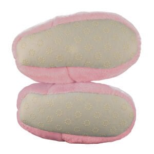 Kaymaz Tabanlı Pembe Bebek Panduf