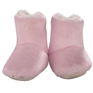 Kaymaz Tabanlı Pembe Bebek Panduf