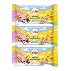 Dalin 3'lü Hijyenik Cep Mendili