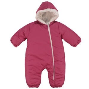 Kız Bebek Fuşya Peluş İçli Düz Kozmonot