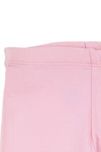 Kız Çocuk Pembe Likralı Düz Tayt