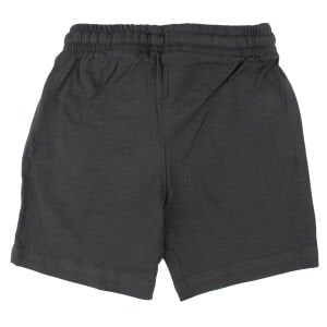 Unisex Gri Düz Penye İpli Şort