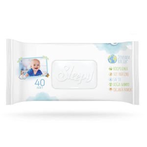 Sleepy Bio Natural Islak Havlu 40 Adet