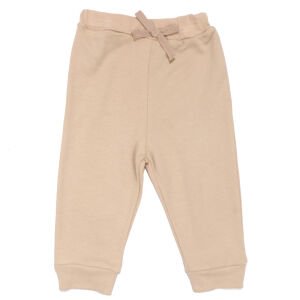 Unisex Bej Zıbınlı Bereli 3'lü Takım