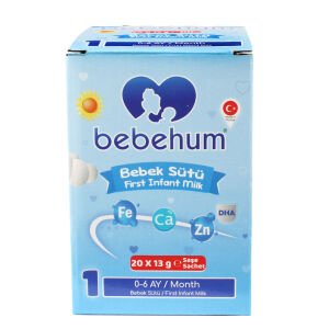 Bebehum 1 Numara Tek Kullanımlık Bebek Devam Sütü 20 Adet