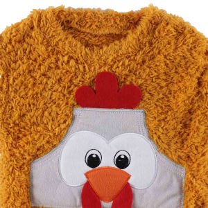 Unisex Hardal Horozlu Welsoft 2'li Peluş Takım