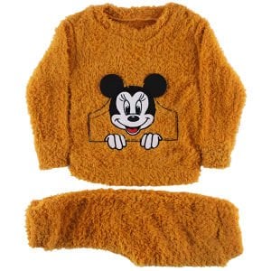 Unisex Hardal Mikili Welsoft 2'li Peluş Takım
