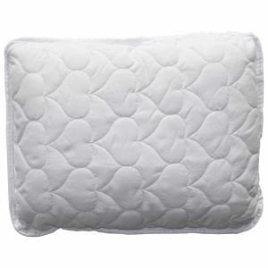 Beyaz Microfiber Kapitoneli Yastık