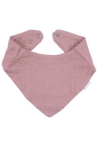 Unisex Gülkurusu Üçgen Müslin Fular Önlük