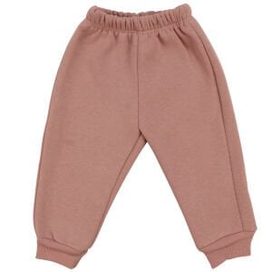 Kız Bebek Pembe Çilek Nakışlı Üç İp İkili Takım