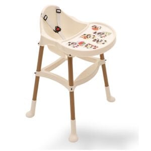 Tommybaby Basic Panda Desenli Mama Sandalyesi