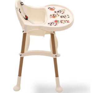 Tommybaby Basic Panda Desenli Mama Sandalyesi
