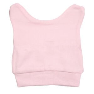 Kız Bebek Ekru Pembe Fiyonklu Çiçek Nakışlı Çıt Çıtlı 3'lü Pijama Takımı 0-3 Ay
