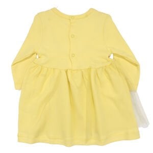 Kız Bebek Sarı Kelebekli Tüllü Etekli Elbise