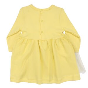 Kız Bebek Sarı Kelebekli Tüllü Etekli Elbise