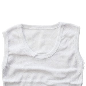 Unisex Beyaz Ribanalı Askılı Badi Zıbın
