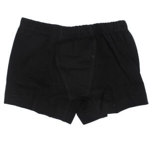 Erkek Çocuk Siyah Lastikli Düz Renk Boxer