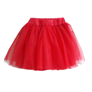 23 Nisan Kırmızı Tüllü Kız Çocuk Etek