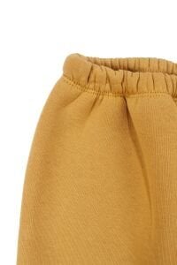 Erkek Bebek Sarı Bereli Hayvanlı Üç İp İkili Takım