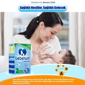 Bebehum 2 Devam Sütü 800 Gr 6-9 Ay 8 Adet