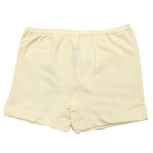 Kız Çocuk Sarı Kedi Baskılı Düz Boxer 4-5 Yaş
