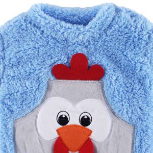 Erkek Bebek Mavi Horozlu Welsoft 2'li Peluş Takım