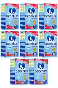 Bebehum 5 Devam Sütü 800 Gr 2 Yaş+ 8 Adet