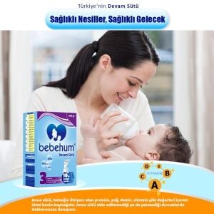 Bebehum 3 Devam Sütü 400 Gr 9-12 Ay 10 Adet