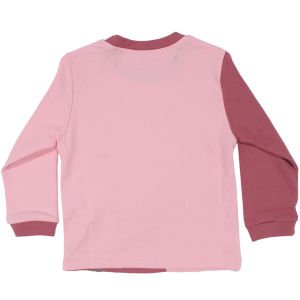 Kız Çocuk Pembe Mor Kelebek Baskılı 2'li Pijama Takımı