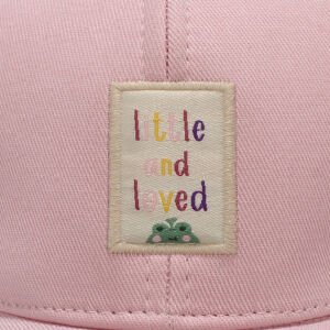 Kız Çocuk Pudra Little Yazılı Şapka 4-8 Yaş