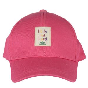 Kız Çocuk Pembe Little Yazılı Şapka 4-8 Yaş