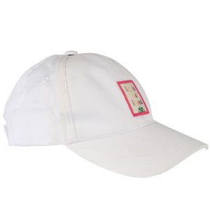 Kız Çocuk Beyaz Little Yazılı Şapka 4-8 Yaş