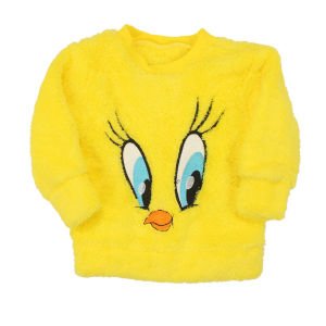 Unisex Sarı Welsoft Peluş Civciv Desen 2'li Takım