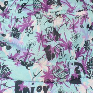 Erkek Çocuk Enjoy Baskılı Renkli Fötr Şapka 4-8 Yaş