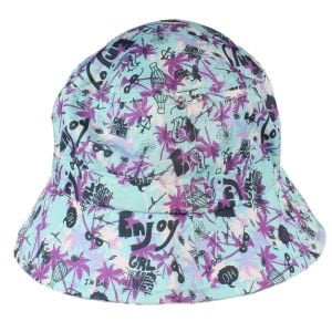 Erkek Çocuk Enjoy Baskılı Renkli Fötr Şapka 4-8 Yaş