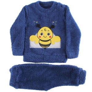 Erkek Bebek Laci Arılı Welsoft 2'li Peluş Takım
