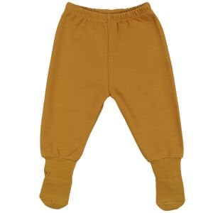 Unisex Sarı Çoraplı Tek Alt