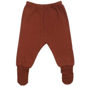 Unisex Kiremit Çoraplı Tek Alt