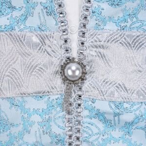 Tuğra Desenli Kemerli Turkuaz Şehzade Erkek Bebek Mevlüt Tulum