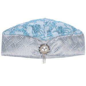 Tuğra Desenli Kemerli Turkuaz Şehzade Erkek Bebek Mevlüt Tulum