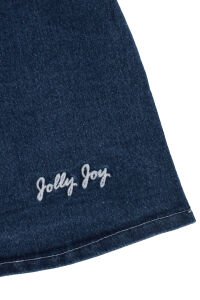 Kız Bebek Beyaz Laci Yakası Çiçek Nakışlı Badili Elbise Takım