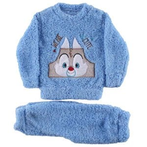 Erkek Bebek Mavi Tilkili Welsoft 2'li Peluş Takım