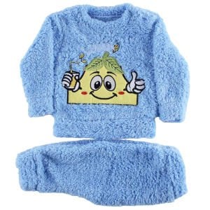 Erkek Bebek Mavi Lemon Welsoft 2'li Peluş Takım