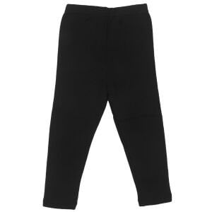 Unisex Siyah Polarlı İçlik Tayt Alt