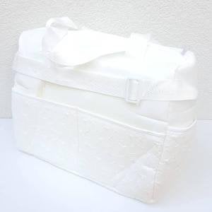 Dantelli Krem Lüks Anne Bebek Bakım Çanta