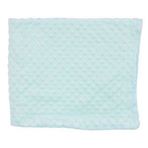 Unisex Bebek Mavi Polarlı Nohut Battaniye 80x90