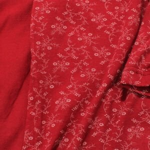 Gri Bordo Çiçek Desenli Hamile Lohusa 3'lü Pijama Takımı