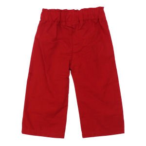 Kız Bebek Beyaz Kırmızı Sarı Çicek Nakışlı Bebe Yaka 2'li Takım