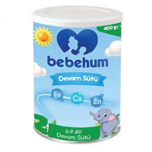 Bebehum Teneke 2 Devam Sütü 400 gr 6-9 Ay