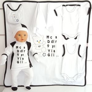 BJK 10 Parça Taraftar Bebek Hastane Çıkış Seti Maç Var Dediler Geldik